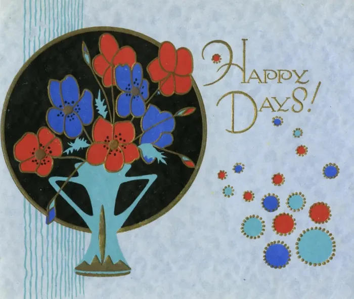 Framed Print : Greetings Card - Happy Days Framed Print : Greetings Card - Happy Days
