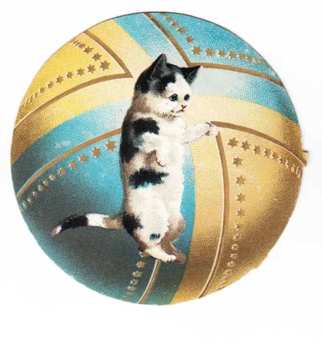 Framed Print : Greetings card in the shape of a ball Framed Print : Greetings card in the shape of a ball