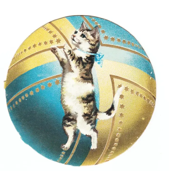 Framed Print : Greetings card in the shape of a ball Framed Print : Greetings card in the shape of a ball