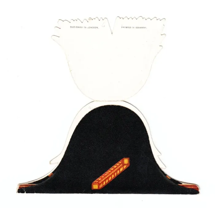 Framed Print : Greetings card in the shape of a cocked hat Framed Print : Greetings card in the shape of a cocked hat