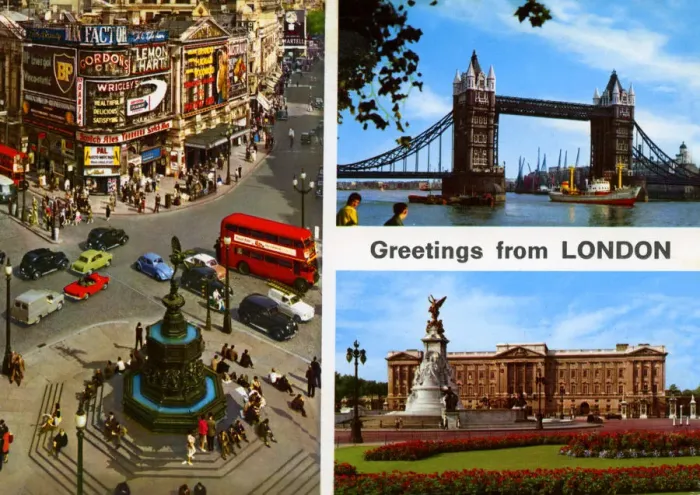 Framed Print : Greetings From London Framed Print : Greetings From London