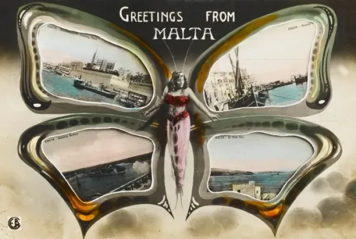 Framed Print : Greetings from Malta Framed Print : Greetings from Malta
