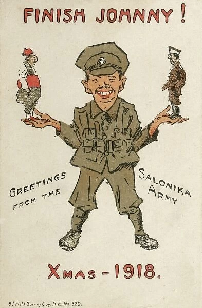 Greetings from the Salonika Army