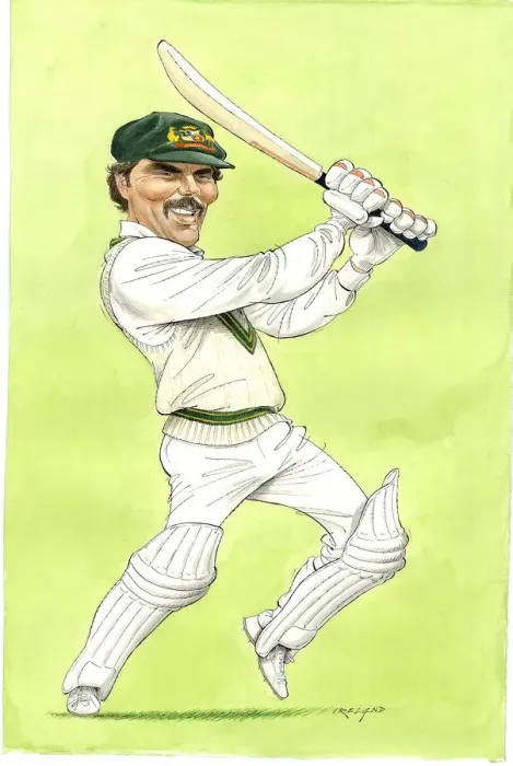 Framed Print : Greg Chappell - Australian cricketer Framed Print : Greg Chappell - Australian cricketer