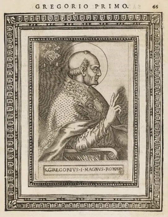 Framed Print : Gregorius I / Cavallieri Framed Print : Gregorius I / Cavallieri