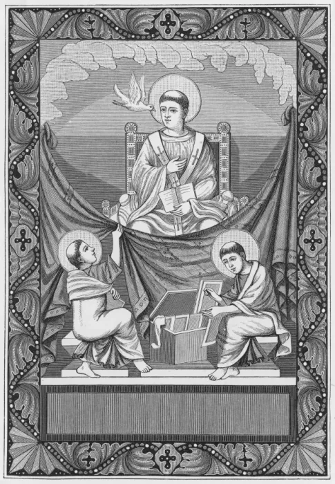 Framed Print : Gregorius I / Metz Ms Framed Print : Gregorius I / Metz Ms