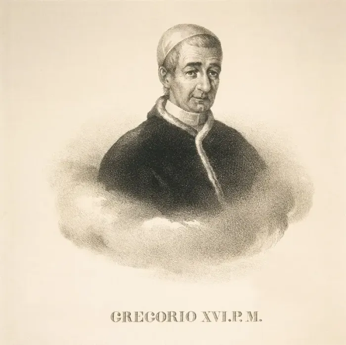 Framed Print : GREGORY XVI (1765-1846). Pope (1831-1846). Engraving Framed Print : GREGORY XVI (1765-1846). Pope (1831-1846). Engraving