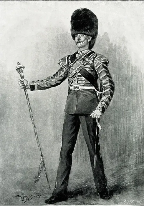 Framed Print : Grenadier Guards Drum Major Framed Print : Grenadier Guards Drum Major