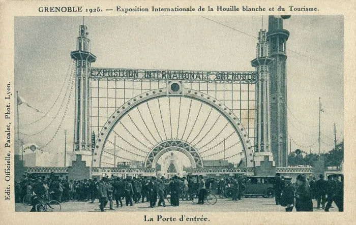 Framed Print : Grenoble 1925 Exposition Internationale Framed Print : Grenoble 1925 Exposition Internationale