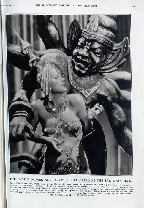 Framed Print : Greta Garbo in Mata Hari Framed Print : Greta Garbo in Mata Hari