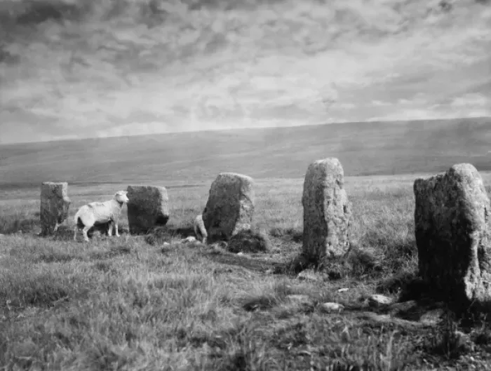 Framed Print : The Grey Wethers Framed Print : The Grey Wethers
