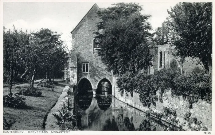 Framed Print : Greyfriars Friary Chapel Canterbury, Kent, England