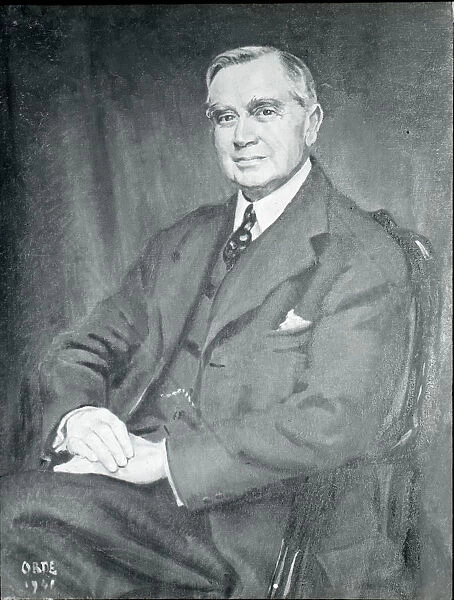Griffith Brewer, portrait as President R. Ae. S