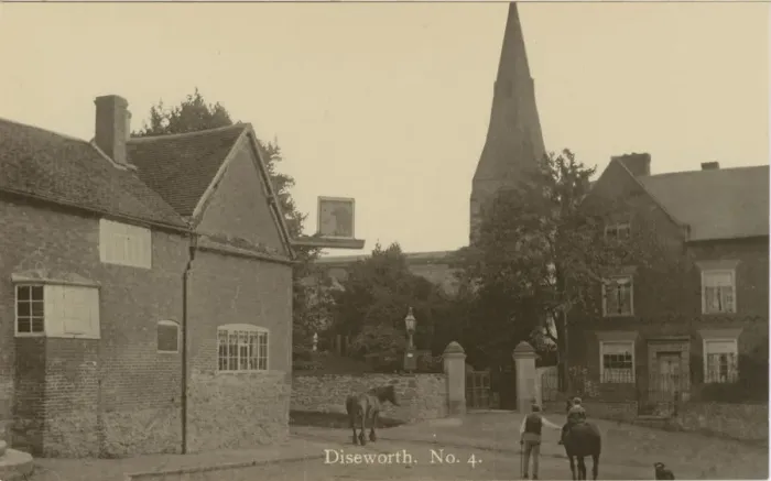 Framed Print : Grimes Gate, Diseworth, Derby, Melborne, Derbyshire, England. Date: 1921 Framed Print : Grimes Gate, Diseworth, Derby, Melborne, Derbyshire, England. Date: 1921