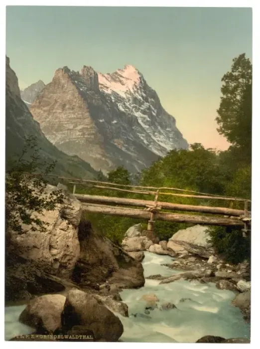 Framed Print : Grindelwald, with Eiger, Bernese Oberland, Switzerland Framed Print : Grindelwald, with Eiger, Bernese Oberland, Switzerland