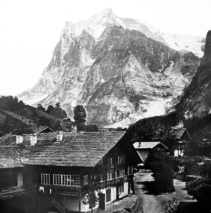 Framed Print : Grindelwald, Switzerland, Victorian period Framed Print : Grindelwald, Switzerland, Victorian period