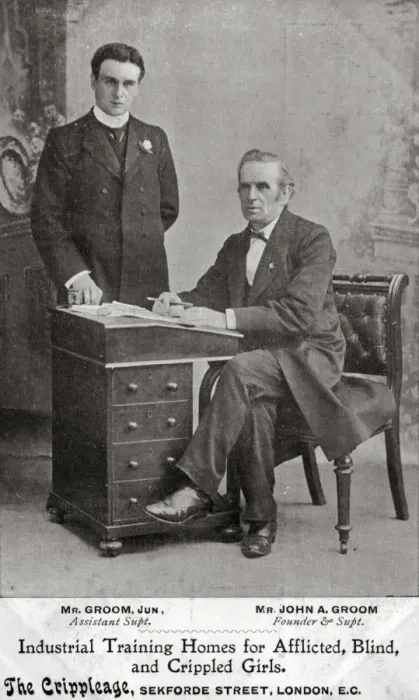 Framed Print : Groom, John A and Junior Framed Print : Groom, John A and Junior