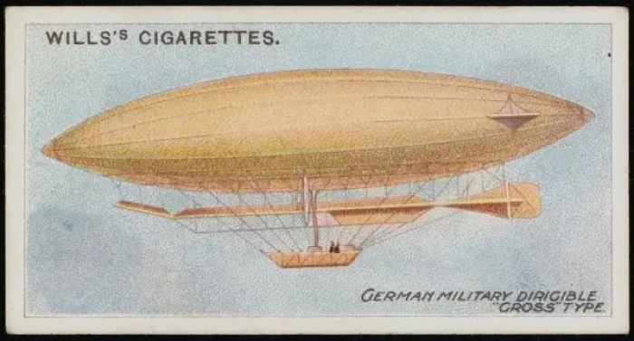 Framed Print : Gross German Airship Framed Print : Gross German Airship