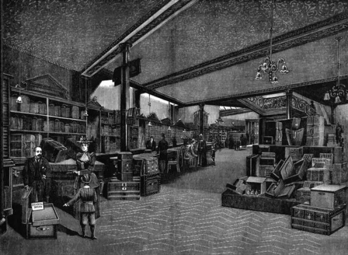 Framed Print : Ground Floor of Our Boys Clothing Company, Oxford St, London Framed Print : Ground Floor of Our Boys Clothing Company, Oxford St, London