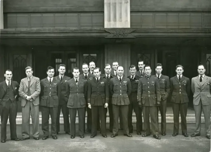 Framed Print : Group Captain Wilson?s team from the Empire Test Pilots? Framed Print : Group Captain Wilson?s team from the Empire Test Pilots?