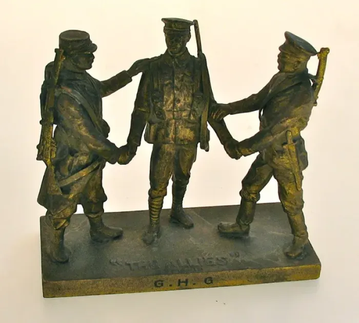 Framed Print : A group entitled The Allies Framed Print : A group entitled The Allies