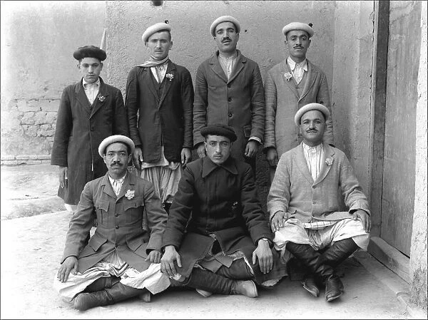 Group of Middle Eastern men
