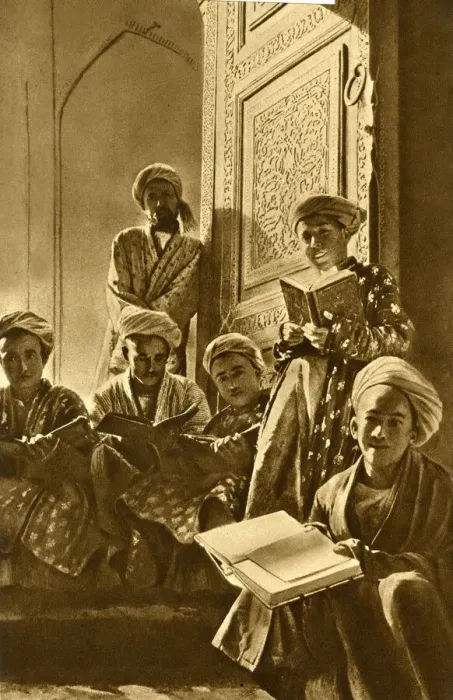 Framed Print : Group of Mullahs, Bukhara, Uzbekistan, Central Asia Framed Print : Group of Mullahs, Bukhara, Uzbekistan, Central Asia