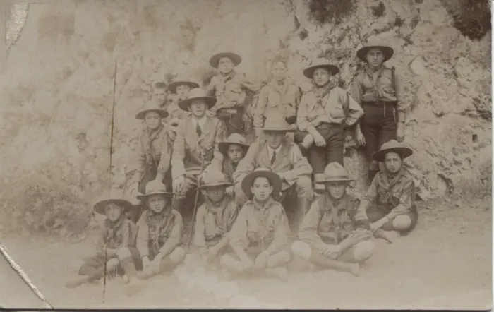 Framed Print : Group photo, 2nd Gibraltar Scout Troop Framed Print : Group photo, 2nd Gibraltar Scout Troop