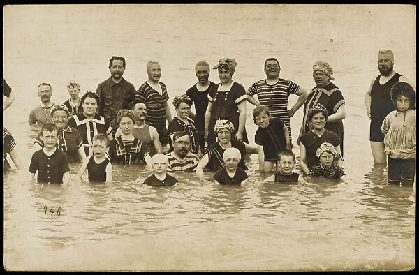 Group Photo of Bathers