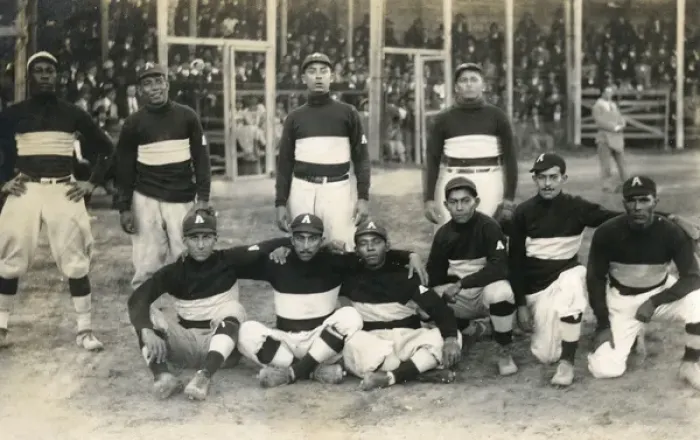 Framed Print : Group photo, black baseball team, USA Framed Print : Group photo, black baseball team, USA