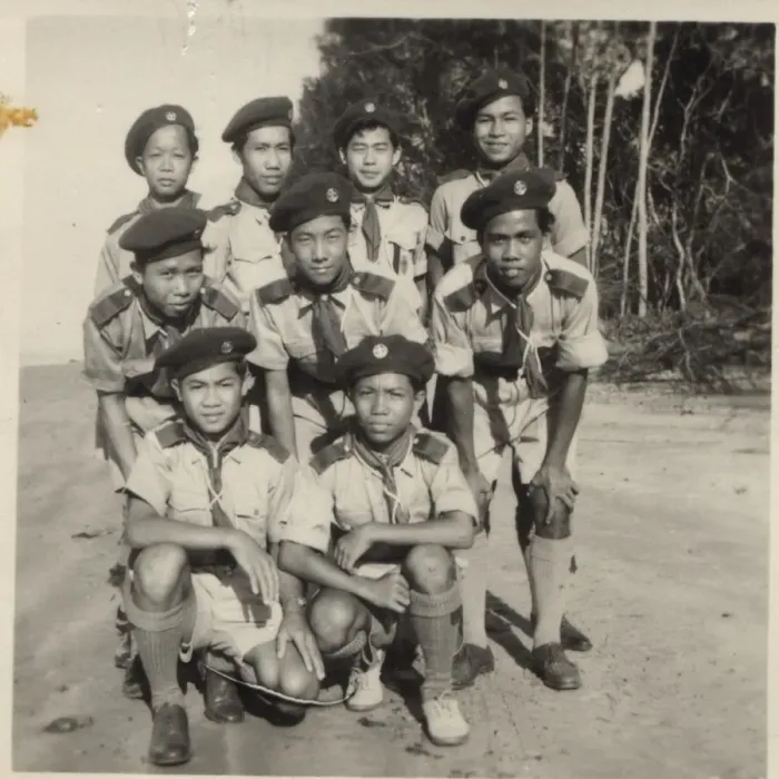 Framed Print : Group photo, Brunei scouts Framed Print : Group photo, Brunei scouts