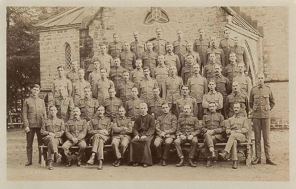 Group photo, Chakrata, Uttarakhand, India, WW1