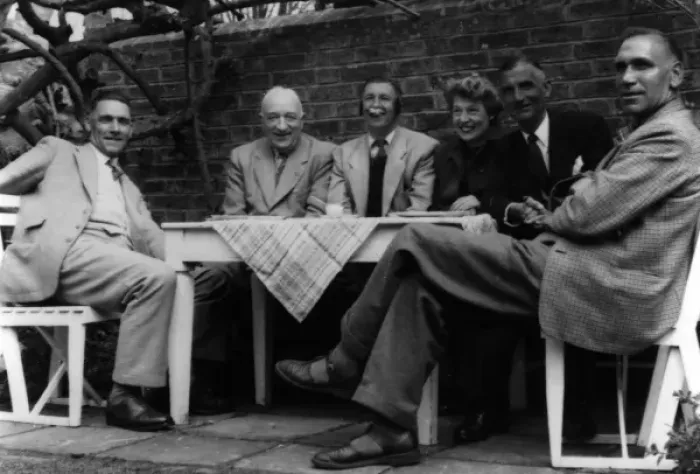 Framed Print : Group photo, Convalescent Police Seaside Home, Hove Framed Print : Group photo, Convalescent Police Seaside Home, Hove