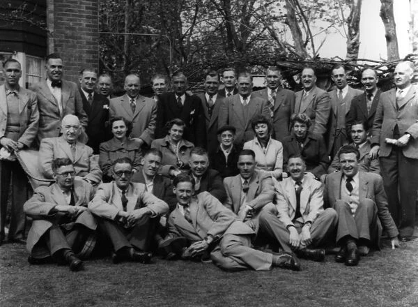 Group photo, Convalescent Police Seaside Home, Hove