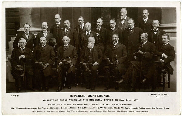 Group photo, Imperial Conference 1907