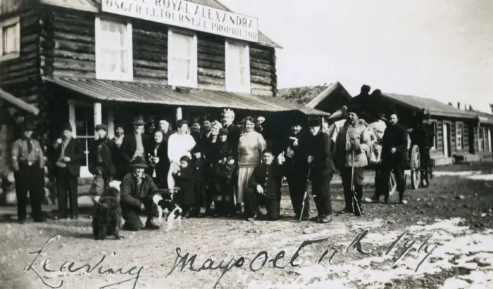 Framed Print : Group photo, Mayo, Yukon Territory, Canada Framed Print : Group photo, Mayo, Yukon Territory, Canada