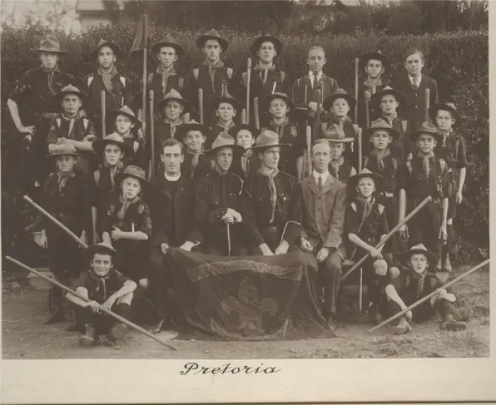 Framed Print : Group photo, Pretoria Scout Troop, South Africa Framed Print : Group photo, Pretoria Scout Troop, South Africa