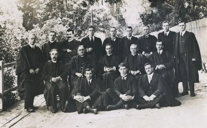 Framed Print : Group photo, St Johns College, Melbourne, Australia Framed Print : Group photo, St Johns College, Melbourne, Australia