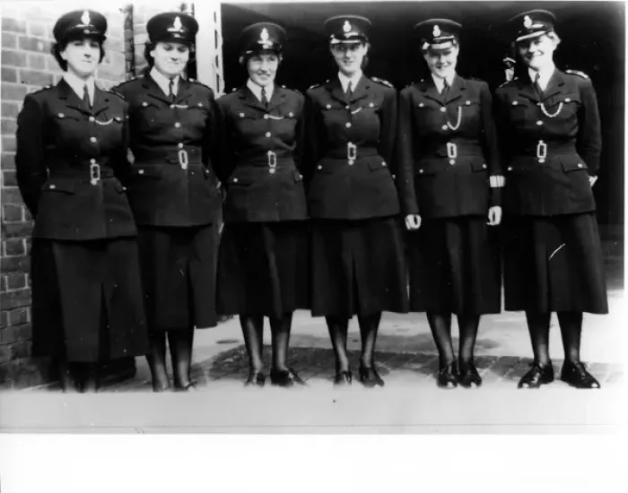 Framed Print : Group photo, women police officers, Met Police, Croydon Framed Print : Group photo, women police officers, Met Police, Croydon