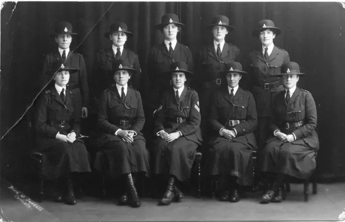 Framed Print : Group photo, women police officers, Carlisle Framed Print : Group photo, women police officers, Carlisle