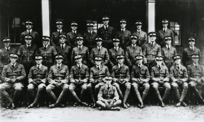 Framed Print : Group portrait of F Whittle, RAF College Cranwell Framed Print : Group portrait of F Whittle, RAF College Cranwell