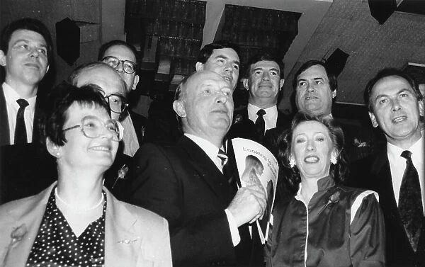 Group of smiling Labour politicians