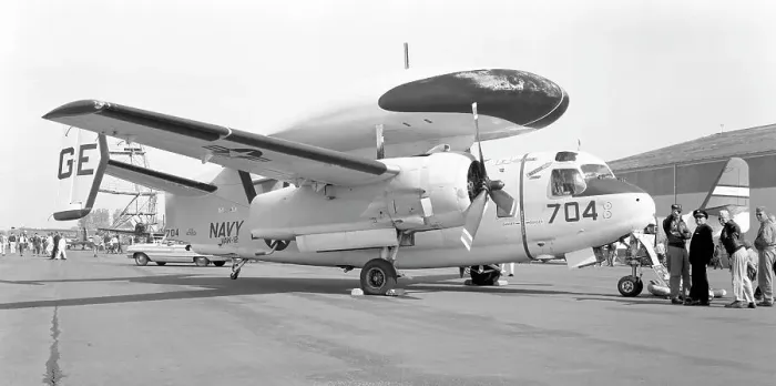 Framed Print : Grumman E-1B 147217 Framed Print : Grumman E-1B 147217