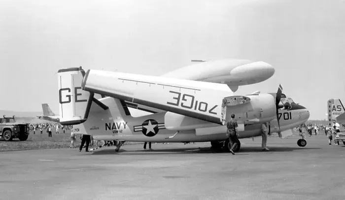 Framed Print : Grumman E-1B Tracer 145959 Framed Print : Grumman E-1B Tracer 145959