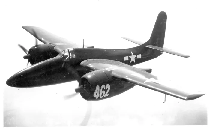 Framed Print : Grumman F7F-2N Tigercat Framed Print : Grumman F7F-2N Tigercat