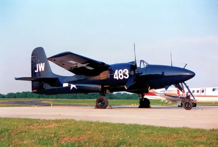 Framed Print : Grumman F7F-3N Tigercat N6178C Framed Print : Grumman F7F-3N Tigercat N6178C