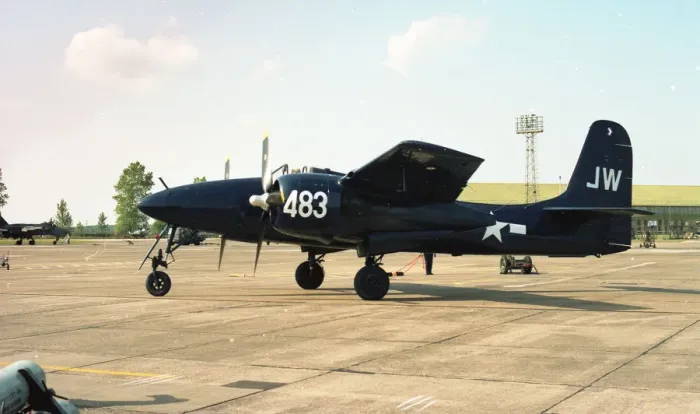 Framed Print : Grumman - F7F-3P Tigercat G-RUMT (ex N7235C - 80425) Framed Print : Grumman - F7F-3P Tigercat G-RUMT (ex N7235C - 80425)