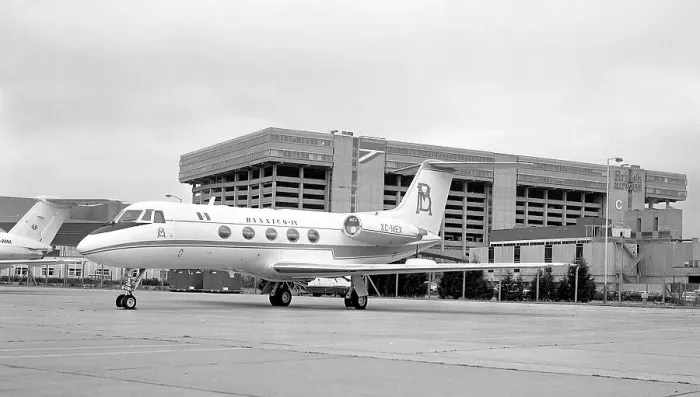 Framed Print : Grumman G-1159 Gulfstream II XC-MEX Framed Print : Grumman G-1159 Gulfstream II XC-MEX