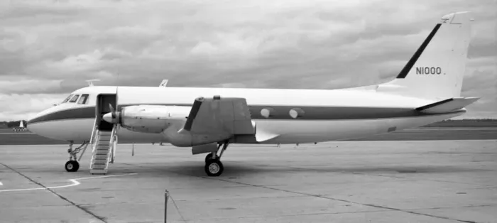 Framed Print : Grumman G-159 Gulfstream I N1000 Framed Print : Grumman G-159 Gulfstream I N1000