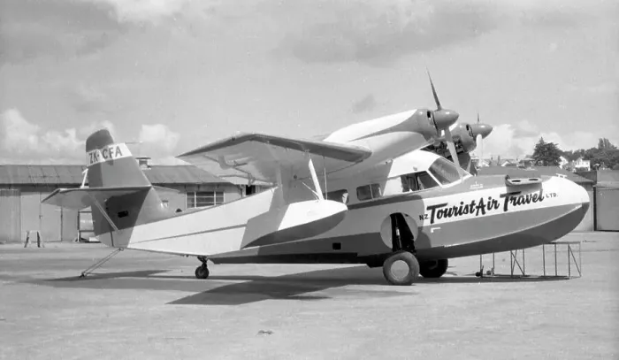 Framed Print : Grumman G-44A Widgeon ZK-CFA Framed Print : Grumman G-44A Widgeon ZK-CFA